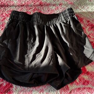 lululemon athletica Black Athletic Shorts